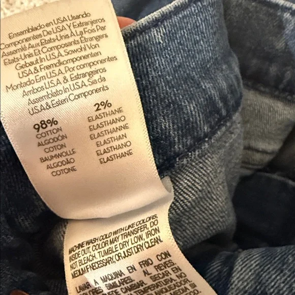 Mother Jeans The Tab Roller Skimp Wide Leg Jeans (only worn once!) - Picture 8 of 9